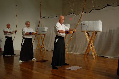 Vermont Kyudo Images from Zen Mountain Monastery