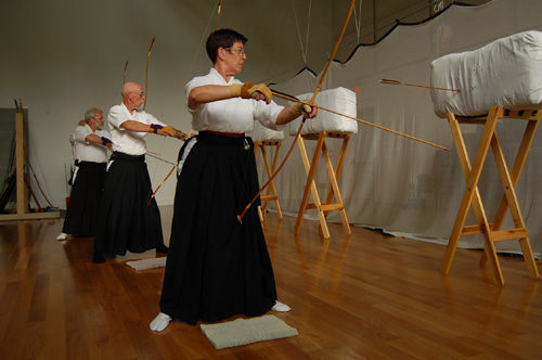 Vermont Kyudo Images from Zen Mountain Monastery