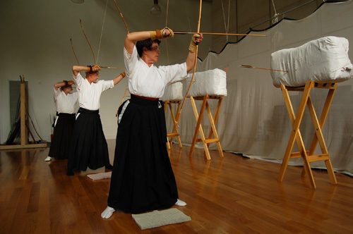 Vermont Kyudo Images from Zen Mountain Monastery