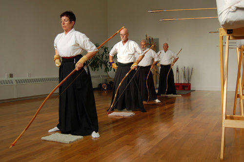 Vermont Kyudo Images from Zen Mountain Monastery