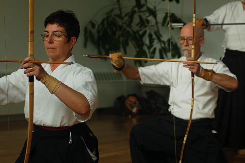 Vermont Kyudo Images from Zen Mountain Monastery