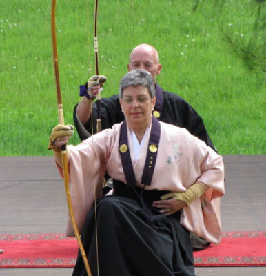 Kyudo ceremony at Karme Choling